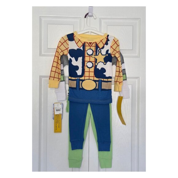 NEW! Disney Pixar Toy Story 2pk Pajama Set - 2t - Picture 4 of 9